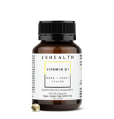 JSHEALTH Vitamin D + Bone + Heart Health 60 Capsules